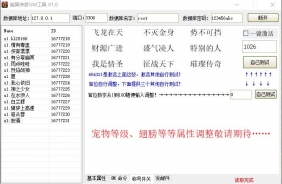全功能完美版GM工具，内置物品ID码 ！不在更新~
